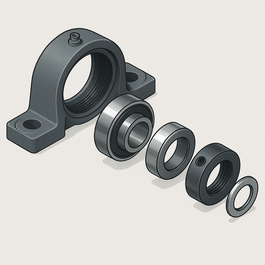 صادرات یاتاقان UCP ایرانی